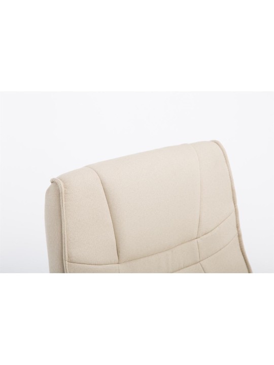 Látogatószék Attila szövet, krém