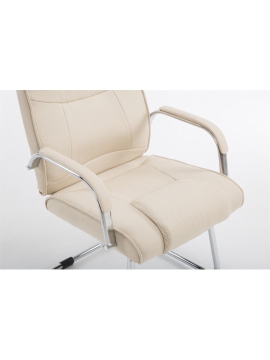 Látogatószék Attila szövet, krém