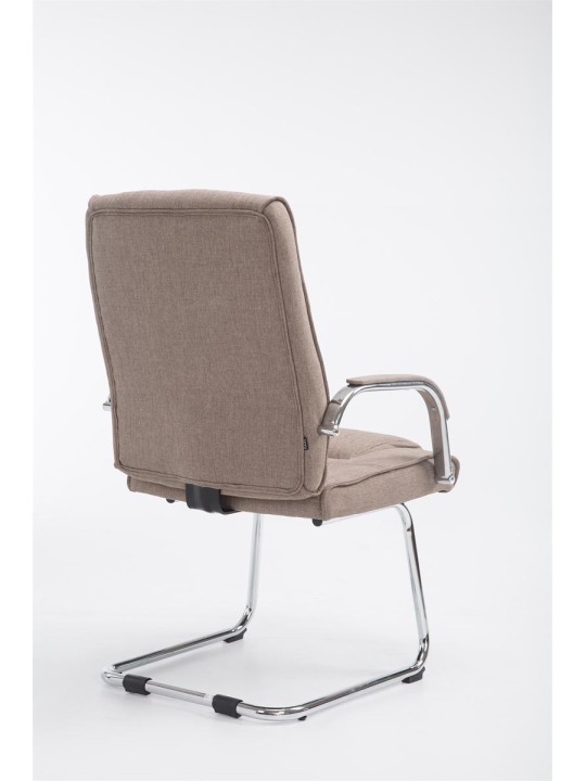 Látogatószék Attila szövet, taupe