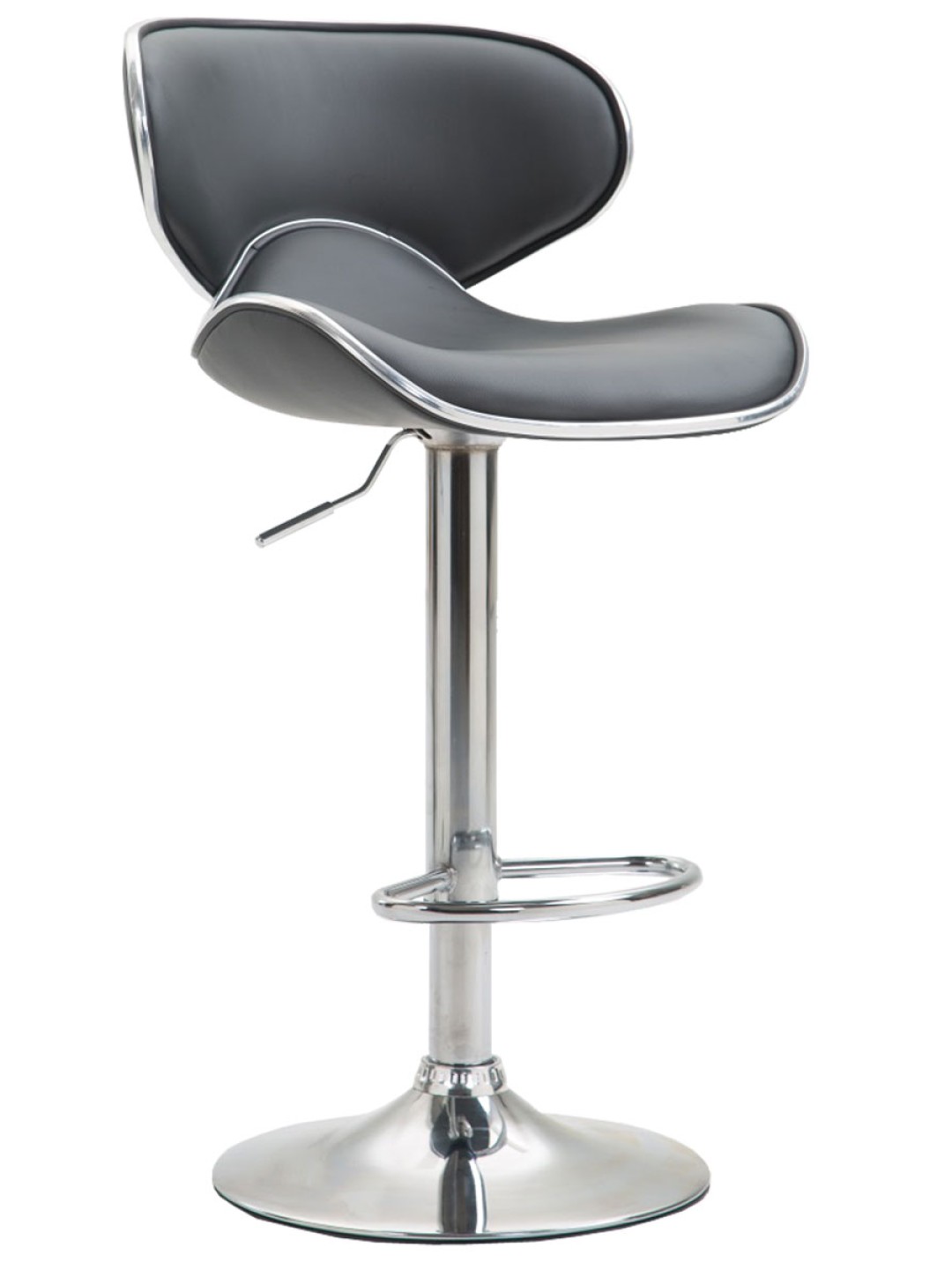 Bárszék Las Vegas V2 króm, szürke