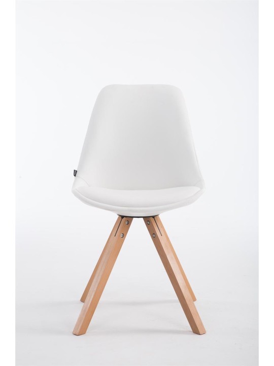 Laval Natura Square látogatói szék, fehér