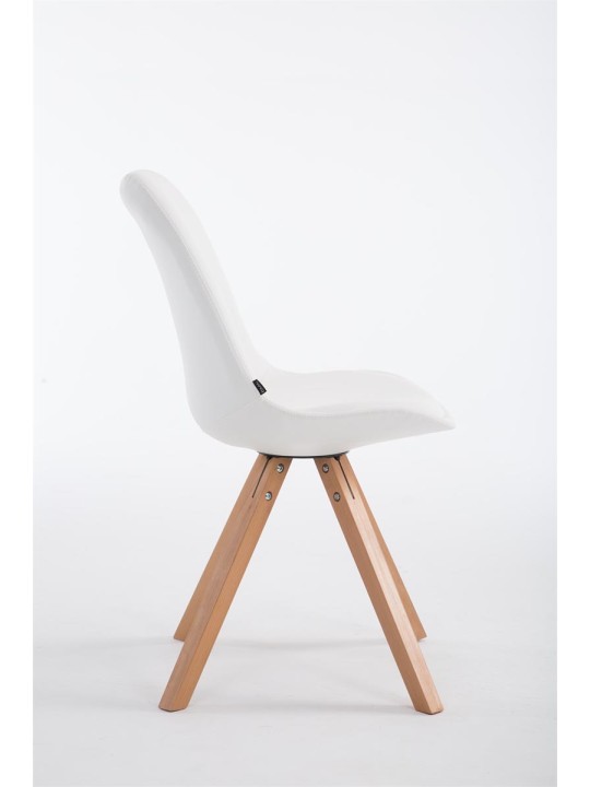 Laval Natura Square látogatói szék, fehér