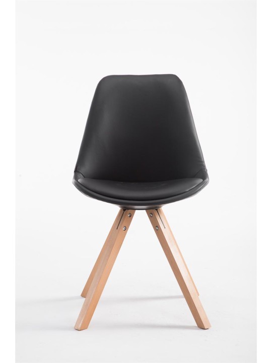 Laval Natura Square látogatói szék, fekete