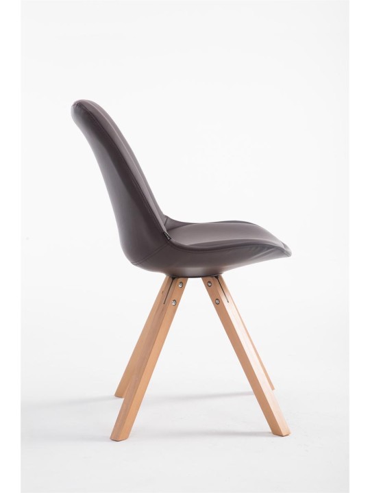 Laval Natura Square látogatói szék, barna