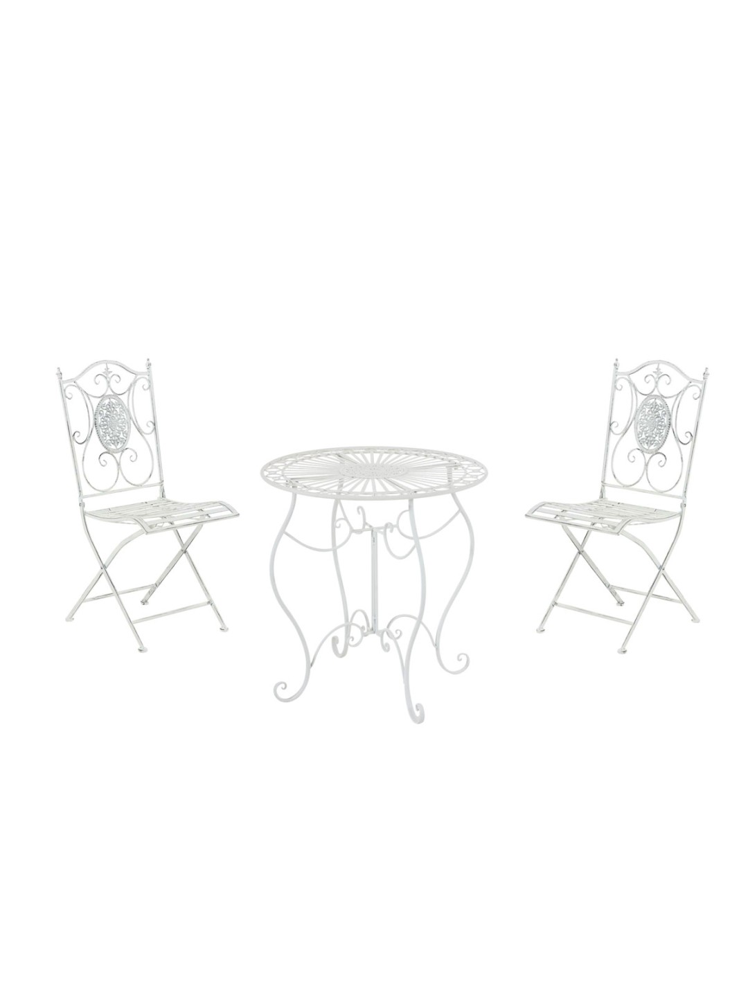 Aldeano ülőcsoport, antik fehér