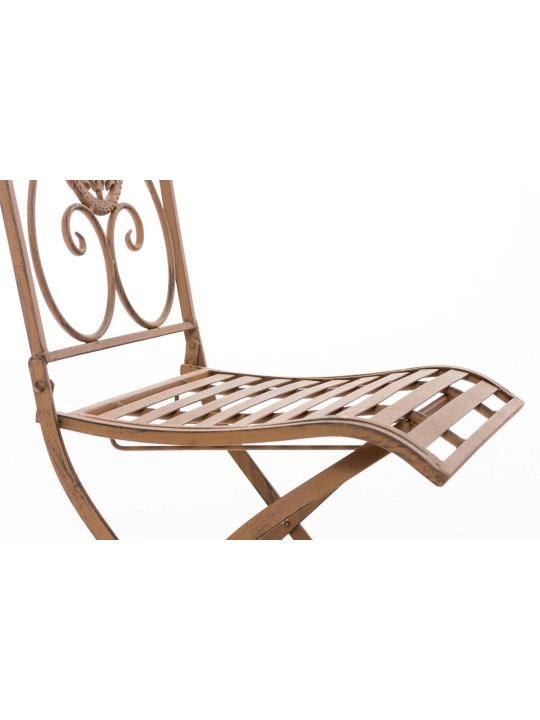 Aldeano ülőcsoport, antik barna