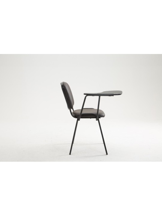 Ken szék összecsukható asztali műbőrrel, barna