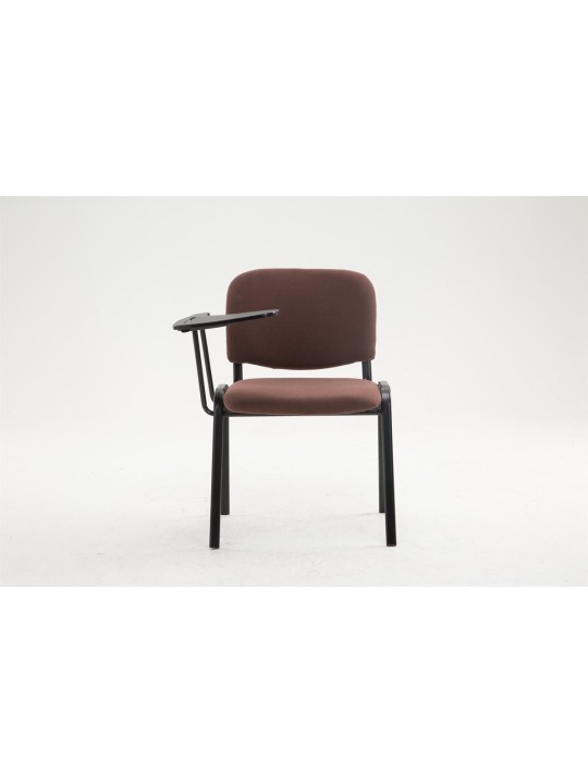 Ken szék összecsukható asztalszövettel, barna