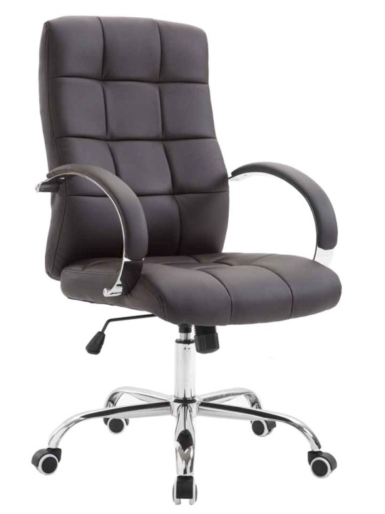 Mikos irodai szék, barna