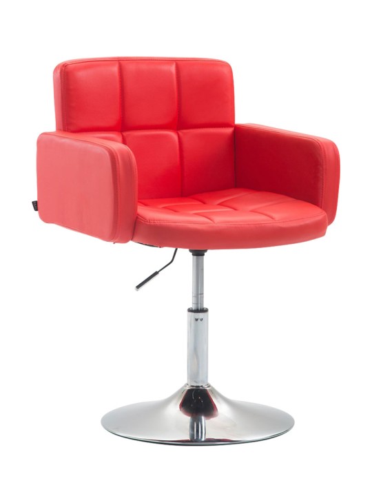 Lounger Los Angeles műbőr, piros