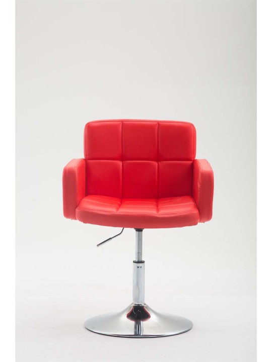 Lounger Los Angeles műbőr, piros