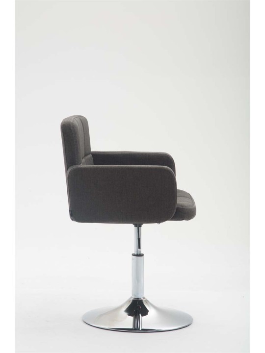 Lounger Los Angeles szövet, sötétszürke