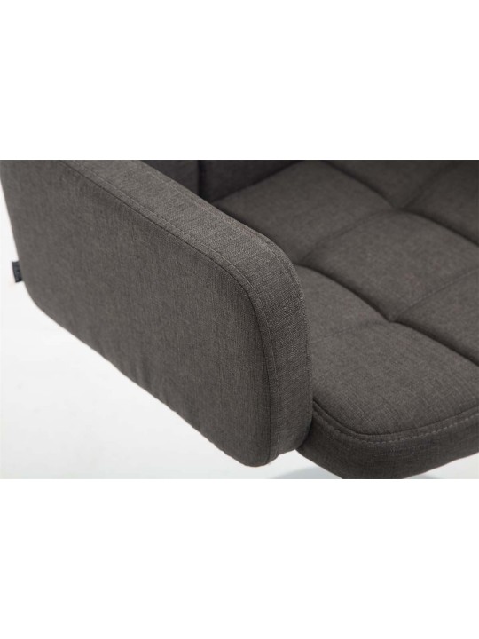 Lounger Los Angeles szövet, sötétszürke