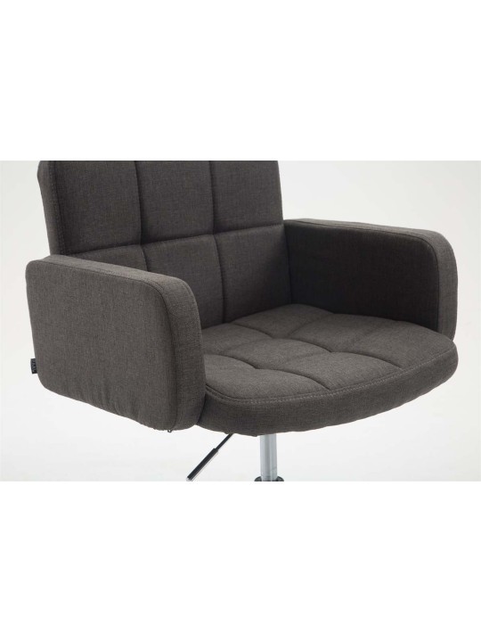 Lounger Los Angeles szövet, sötétszürke