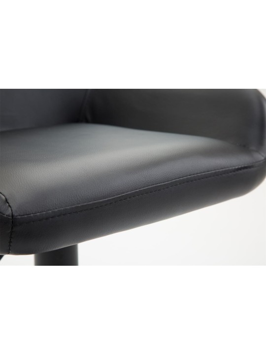 Bárszék Braga műbőr B, fekete