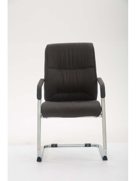 XL látogatói szék Anubis szövet, sötétszürke