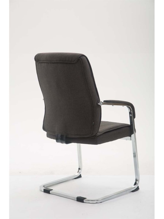 XL látogatói szék Anubis szövet, sötétszürke