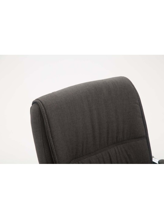 XL látogatói szék Anubis szövet, sötétszürke