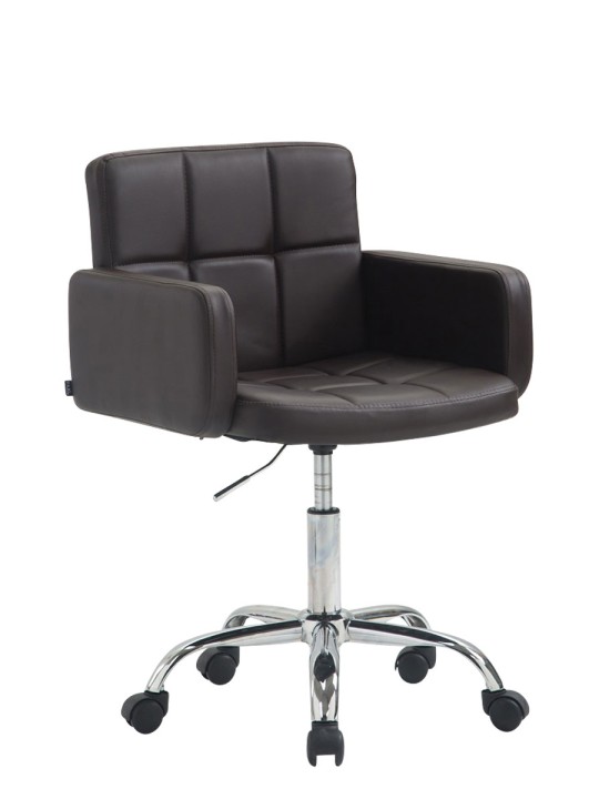 Munkaszék Los Angeles műbőrből, barna