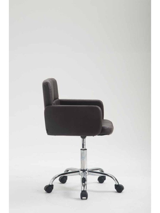 Munkaszék Los Angeles műbőrből, barna