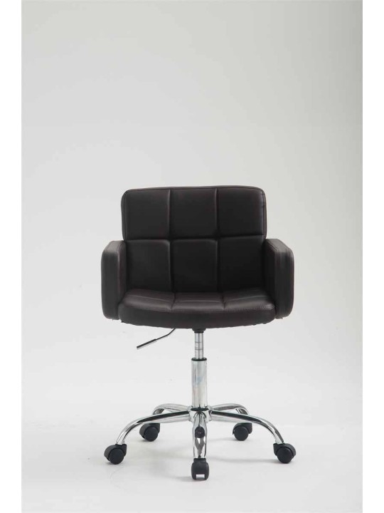 Munkaszék Los Angeles műbőrből, barna