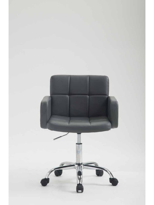 Munkaszék Los Angeles műbőrből, szürke