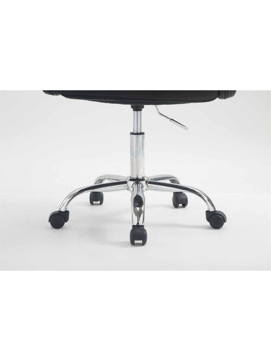 Munkaszék Los Angeles műbőrből, fekete