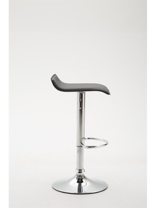 Bárszék Dyn V2 műbőr króm, fekete