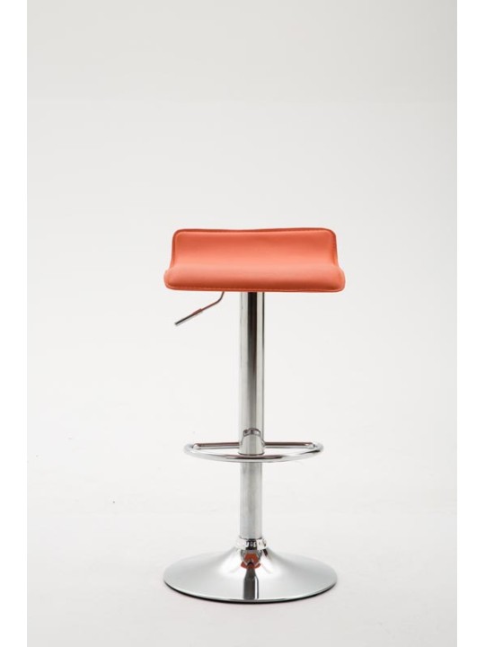 Bárszék Dyn V2 műbőr króm, narancs Bárszék Dyn V2 műbőr króm, narancs