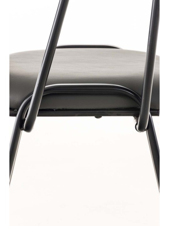 Ken szék összecsukható asztali műbőrrel, szürke