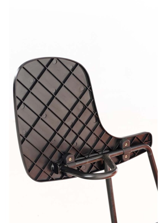 Ken szék összecsukható asztali műbőrrel, fehér