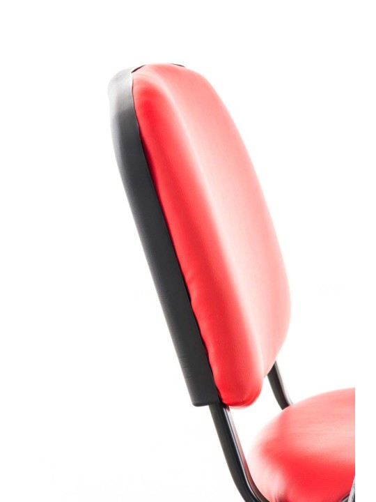 Ken szék összecsukható asztali műbőrrel, piros