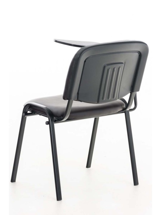 Ken szék összecsukható asztali műbőrrel, barna