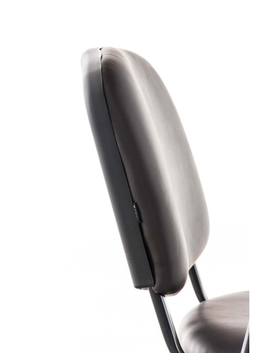 Ken szék összecsukható asztali műbőrrel, barna