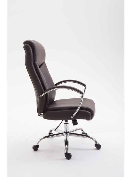 Irodai szék Vaud műbőr, barna