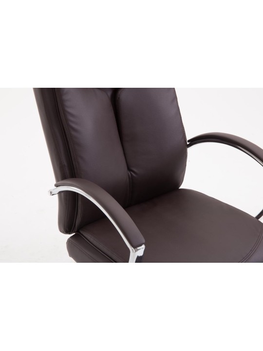 Irodai szék Vaud műbőr, barna