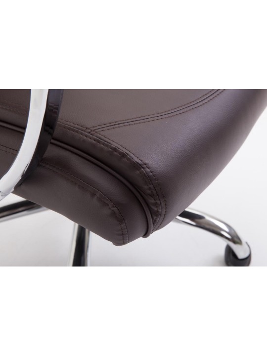 Irodai szék Vaud műbőr, barna