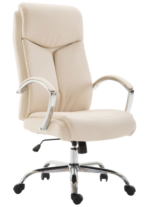 Irodai szék Vaud műbőr, krém