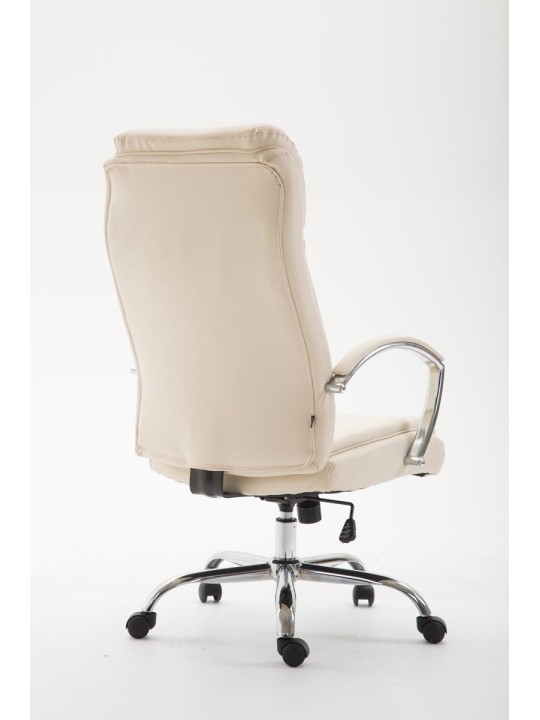 Irodai szék Vaud műbőr, krém