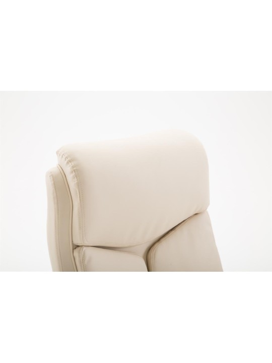 Irodai szék Vaud műbőr, krém