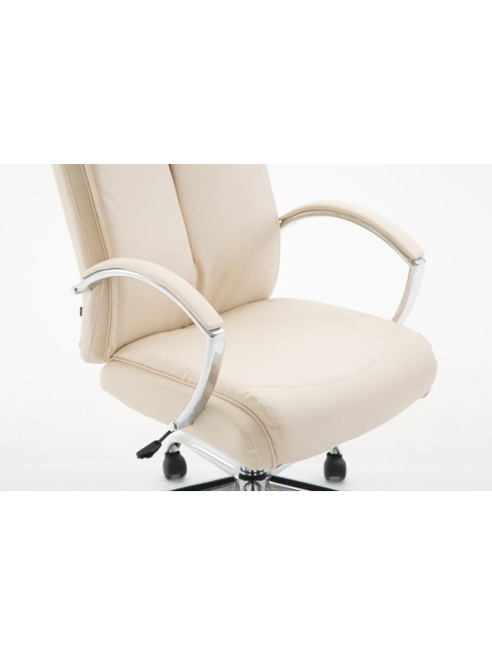 Irodai szék Vaud műbőr, krém