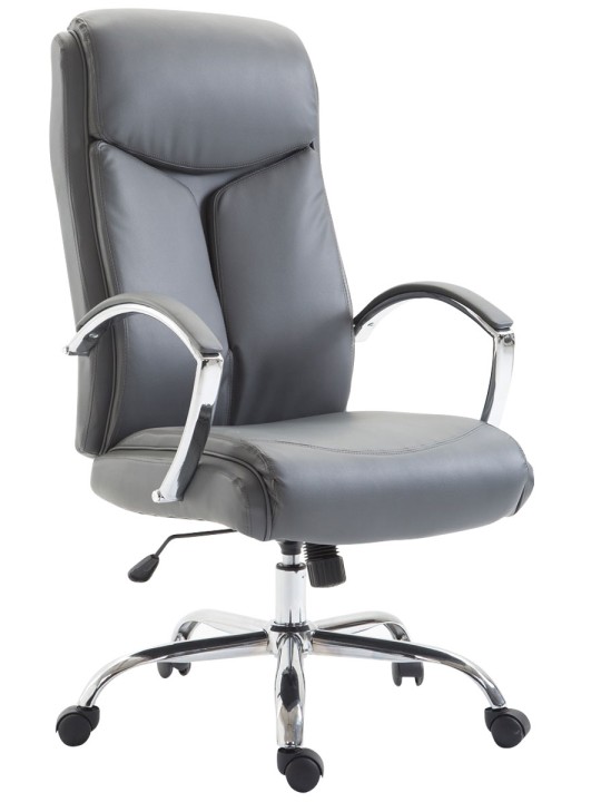 Irodai szék Vaud műbőr, szürke