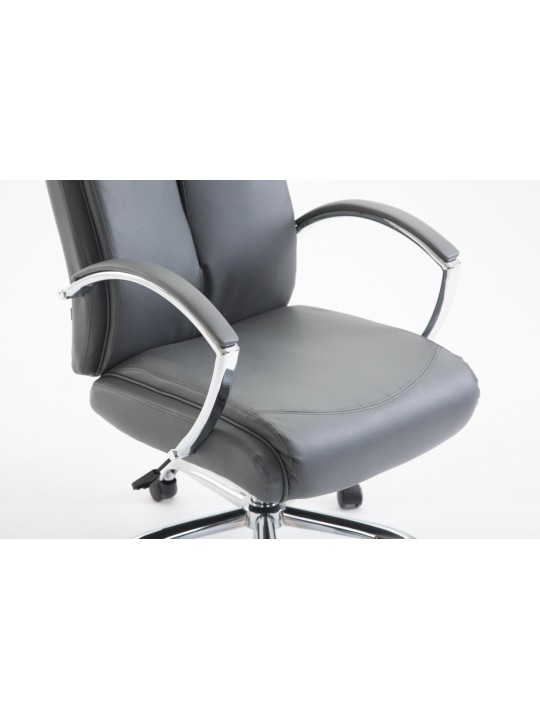 Irodai szék Vaud műbőr, szürke