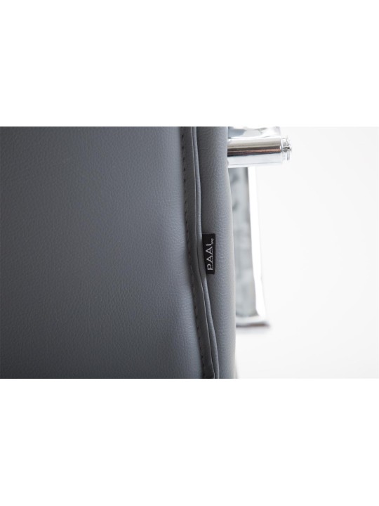 Irodai szék Vaud műbőr, szürke