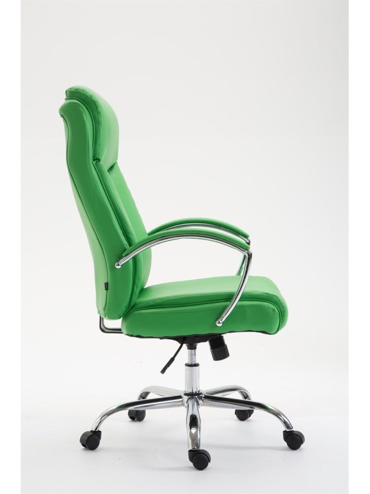 Irodai szék Vaud műbőr, zöld