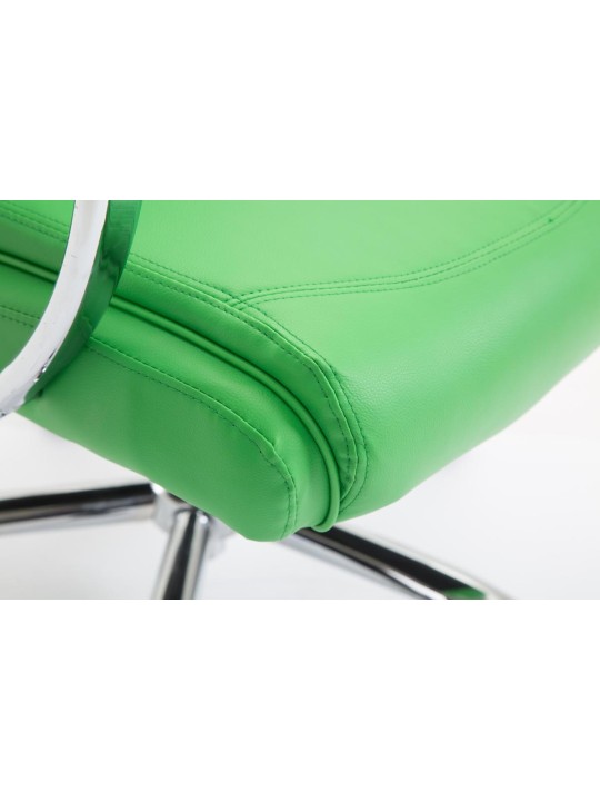 Irodai szék Vaud műbőr, zöld