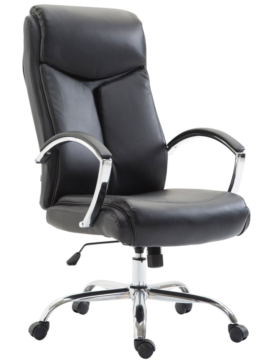 Irodai szék Vaud műbőr, fekete