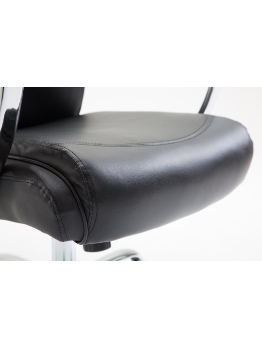 Irodai szék Vaud műbőr, fekete