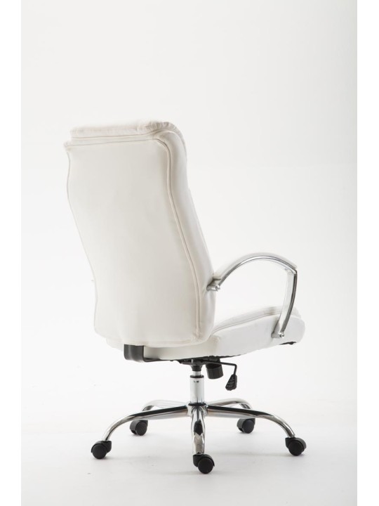 Irodai szék Vaud műbőr, fehér