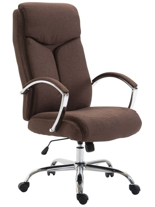 Irodai szék Vaud szövet, barna